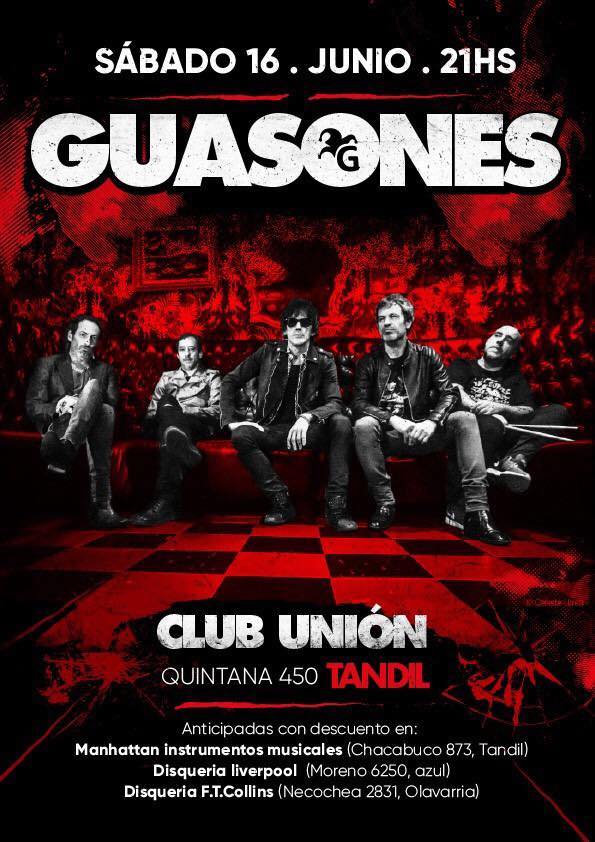 En junio llega Guasones a Tandil