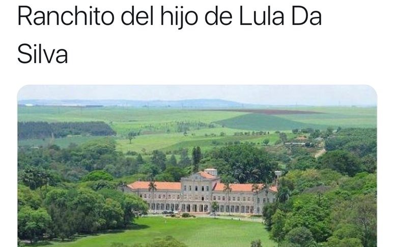 El «Ranchito del hijo de Lula» era una sede de la Universidad de San Pablo