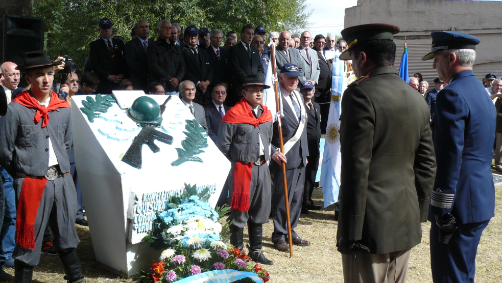 Se llevó a cabo el acto oficial en Tandil, a 36 años de la Guerra de Malvinas