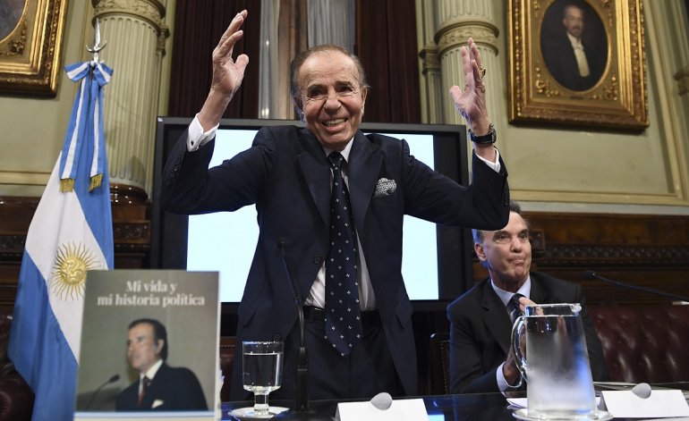 Menem ya tiene candidato a presidente para 2019: Miguel Ángel Pichetto