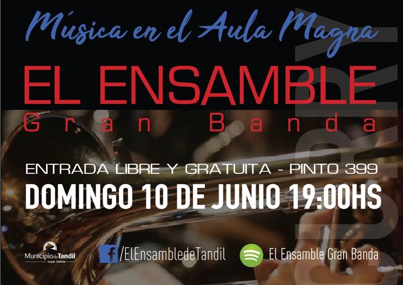 El Ensamble, el domingo, en el Aula Magna