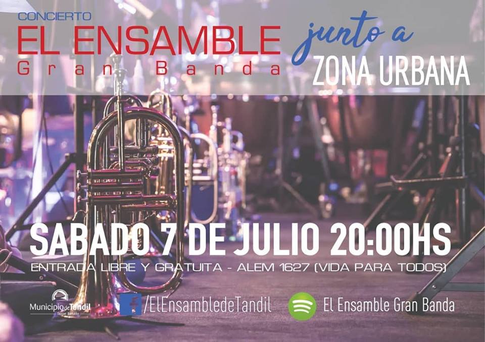 El Ensamble junto a Zona Urbana el sábado 7