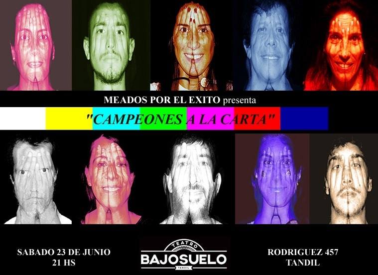 La obra «Campeones a la Carta» se presenta en Teatro Bajosuelo