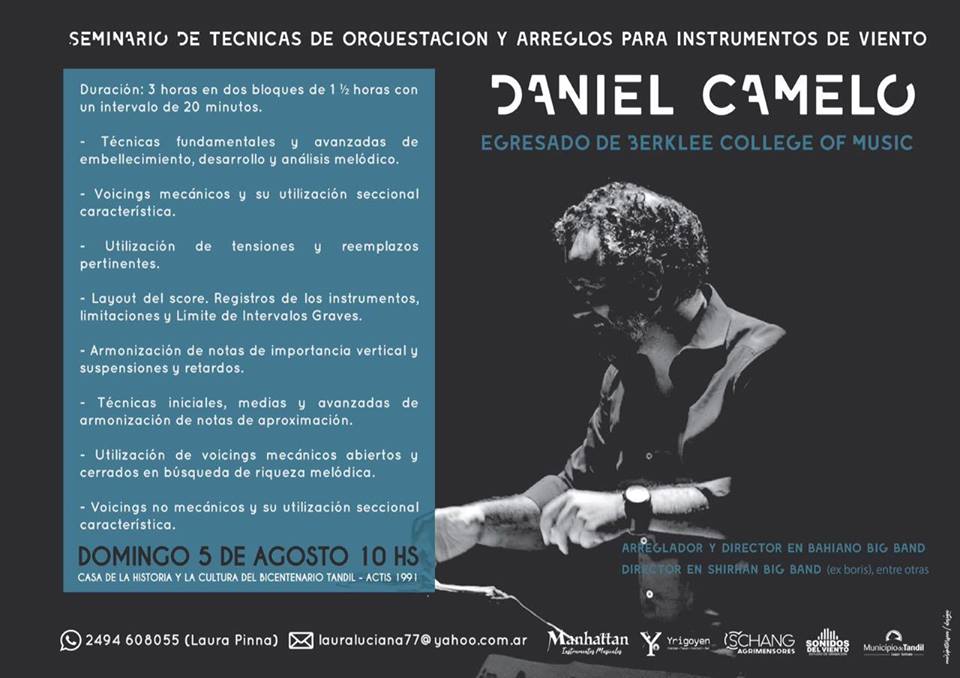 Seminario a cargo de Daniel Camelo