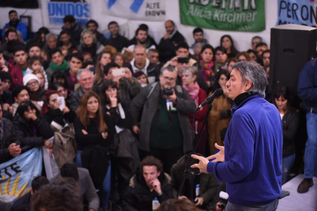 Máximo Kirchner: «La Matanza, Brown y Lomas no llegan al 10% del presupuesto de la Capital»