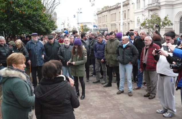 Cientos de personas repudiaron en Tandil que las FFAA participen en seguridad interior