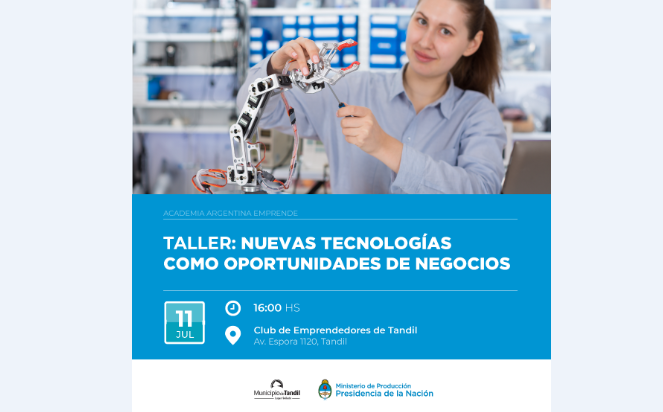 Se dictará un nuevo taller dirigido a emprendedores