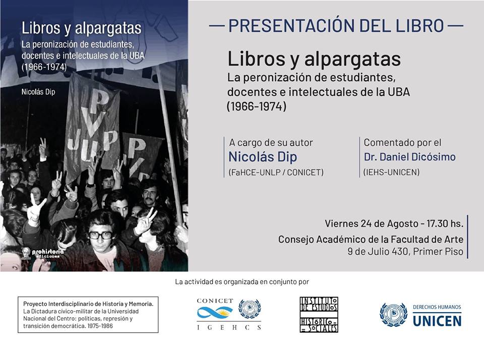 Presentación de «Libros y Alpargatas» de Nicolás Dip