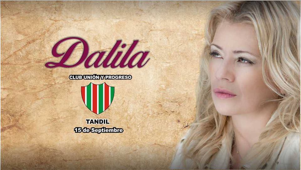 Dalila en Tandil en el Club Unión y Progreso