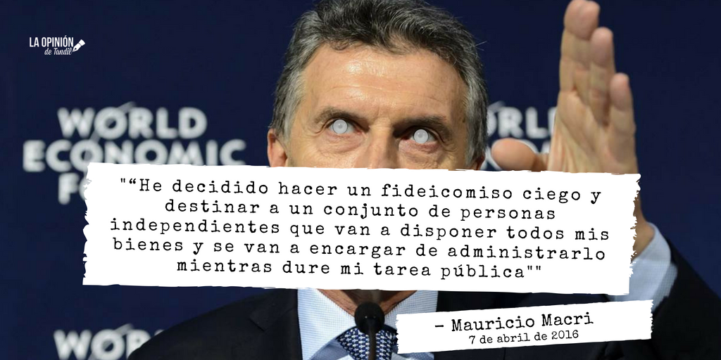 El Fideicomiso de Macri no es «ciego», está manejado por una empresa irregular e invirtió en Lebacs