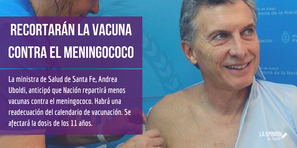 La salud continúa el recorte: repartirán menos vacunas contra el meningococo