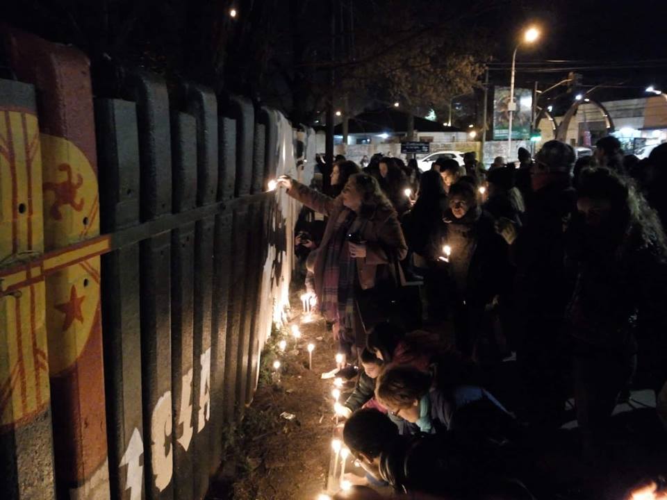 Tandil también homenajeó a Santiago Maldonado