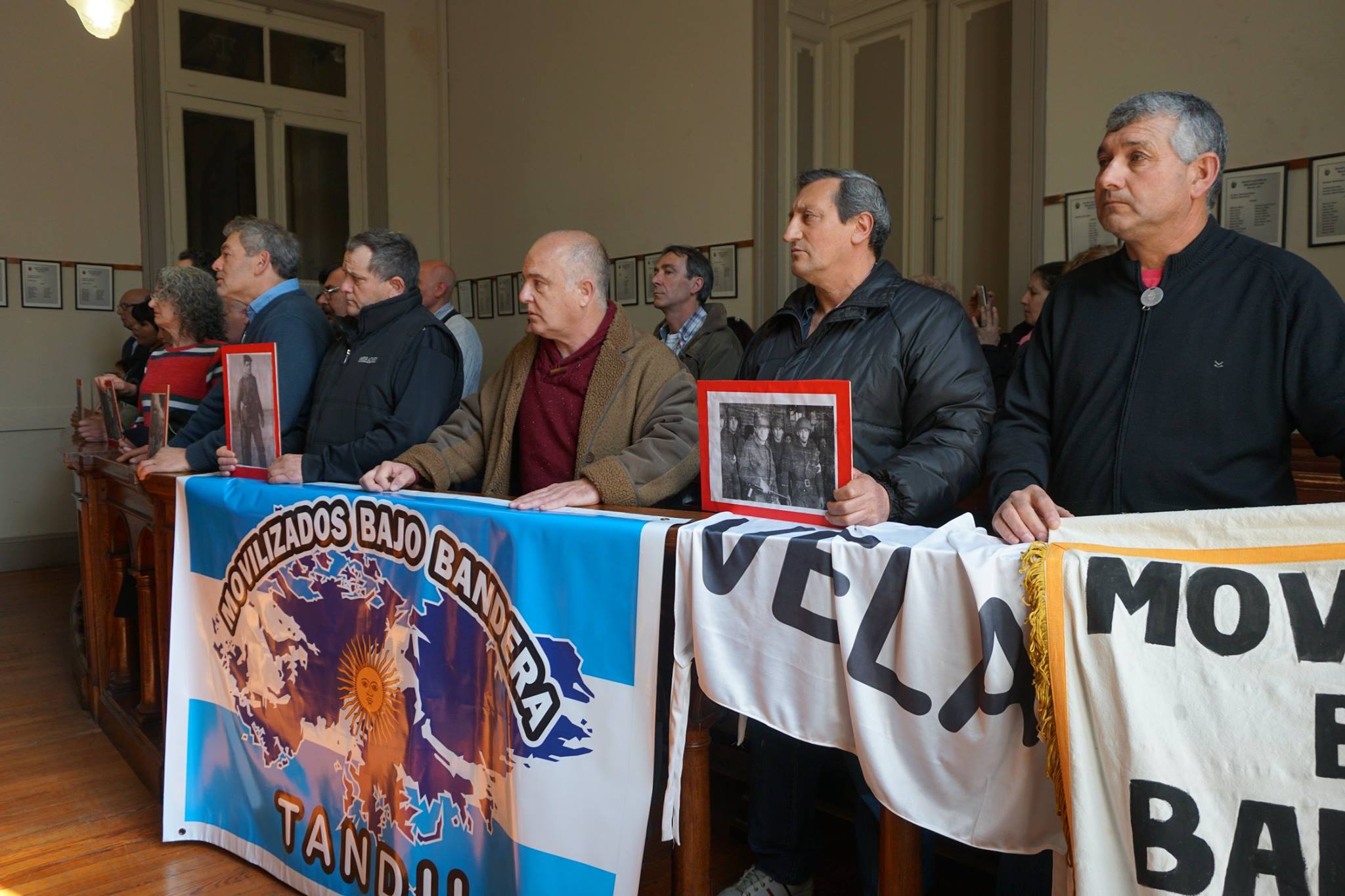 Banca 21: Movilizados en Malvinas Tandil reclamó el reconocimiento del Municipio