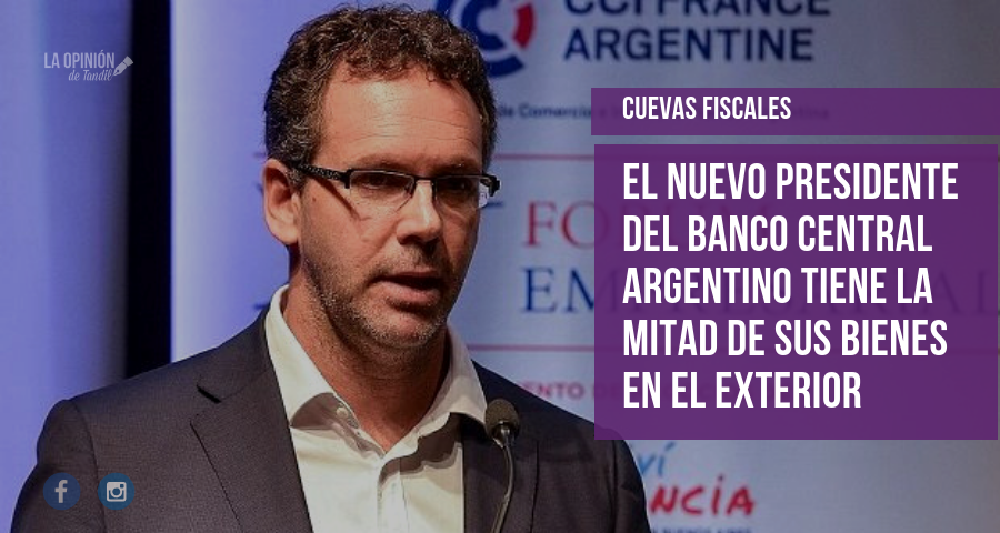 Un nuevo presidente «offshore» para el Banco Central de la Argentina
