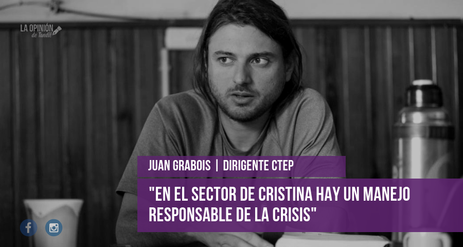 Juan Grabois: «En el sector de Cristina hay un manejo responsable de la crisis»