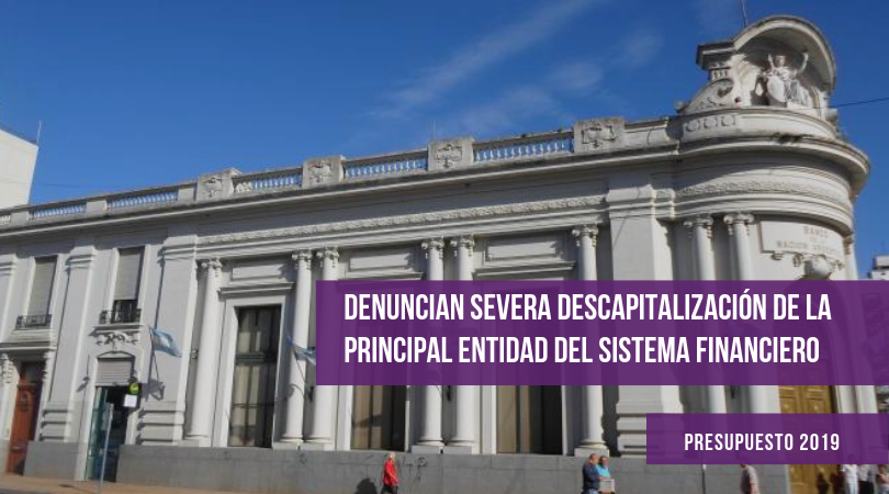 Trabajadores del Banco Nación estarán de paro el miércoles a partir de las 13