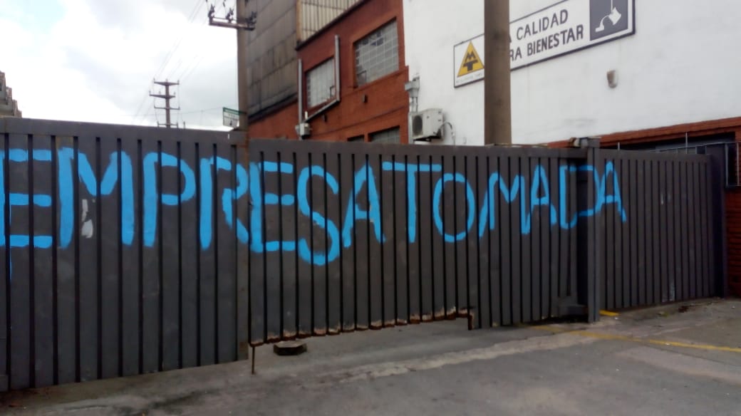 Trabajadores despedidos tomaron Metalúrgica Tandil