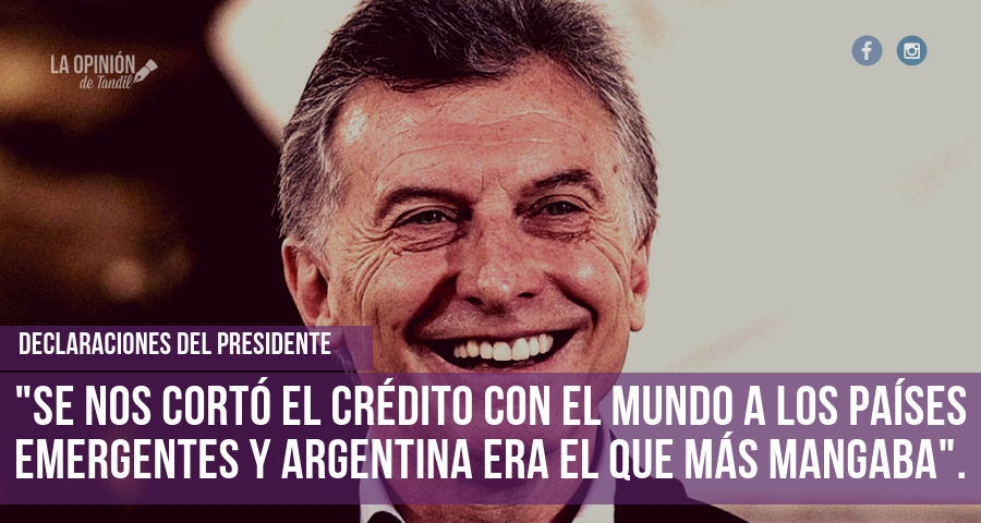 Macri: «Agradezco a los argentinos por cómo le pusieron el hombro a semejante devaluación»