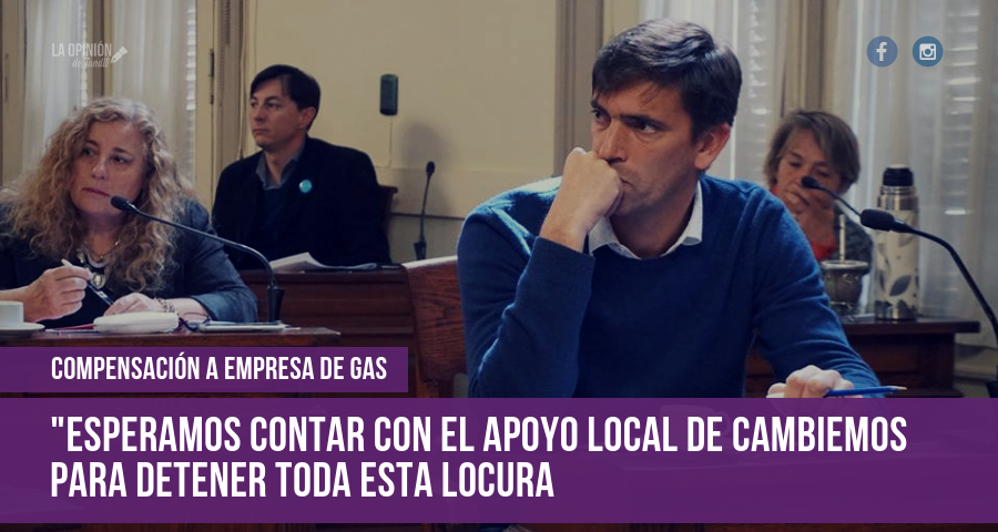 Concejales presentarán proyecto para rechazar el pago retroactivo del gas que compensa a las empresas por la devaluación