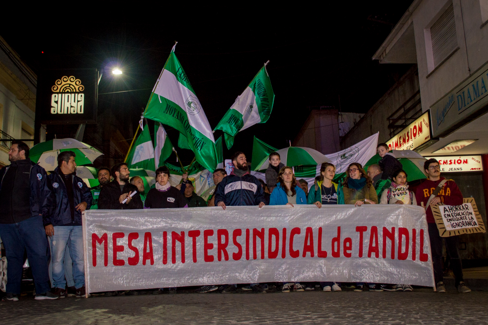 La Mesa Intersindical de Tandil repudia los despidos y reclama soluciones concretas