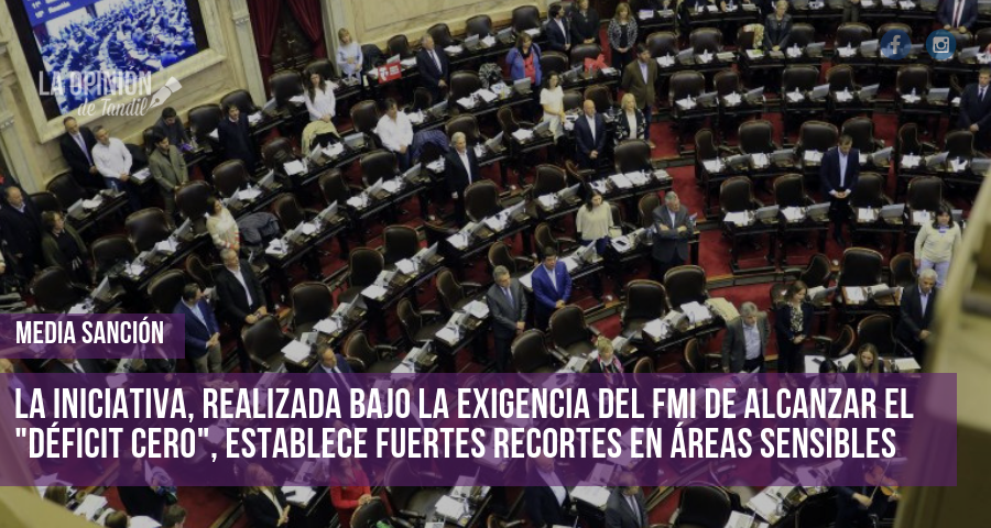 Presupuesto 2019: los 7 ajustes más dolorosos que aprobaron los diputados