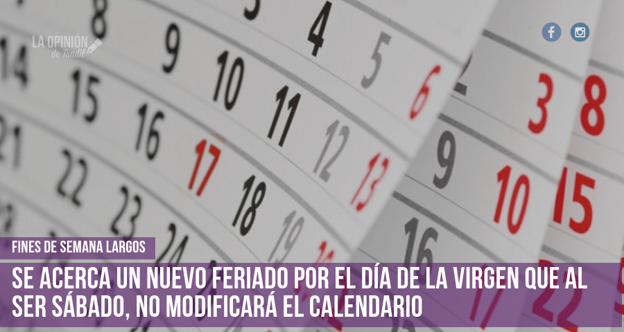 ¿Hay más fines de semana largos? Enterate cómo serán los feriados en Navidad y Año Nuevo