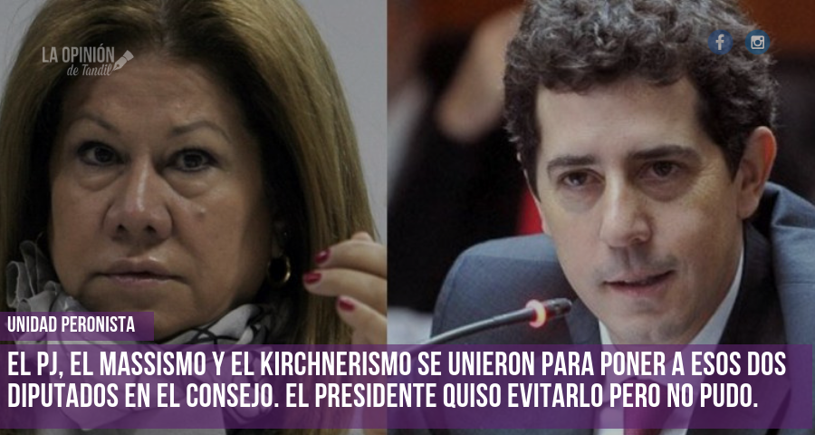 Pese a la presión de Macri, el peronismo unido llevó a Wado de Pedro y Camaño a la Magistratura