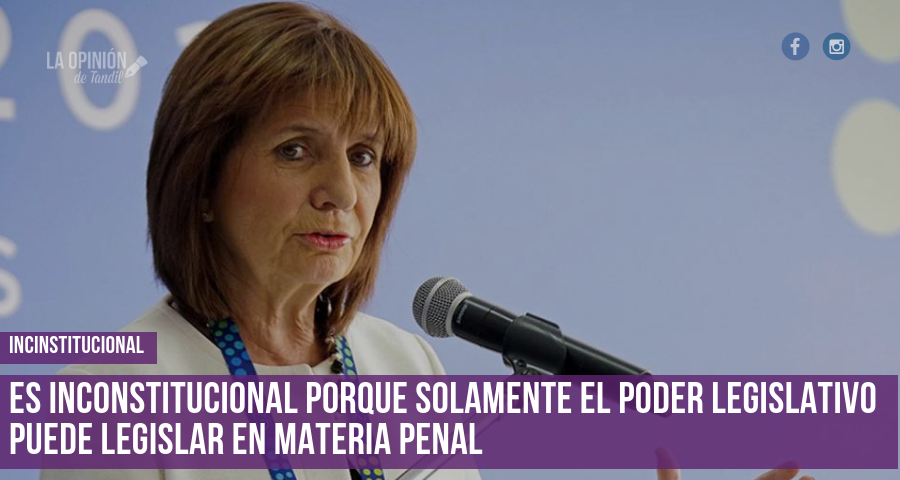 Revés para la mano dura de Bullrich y Macri: declaran inconstitucional el decreto