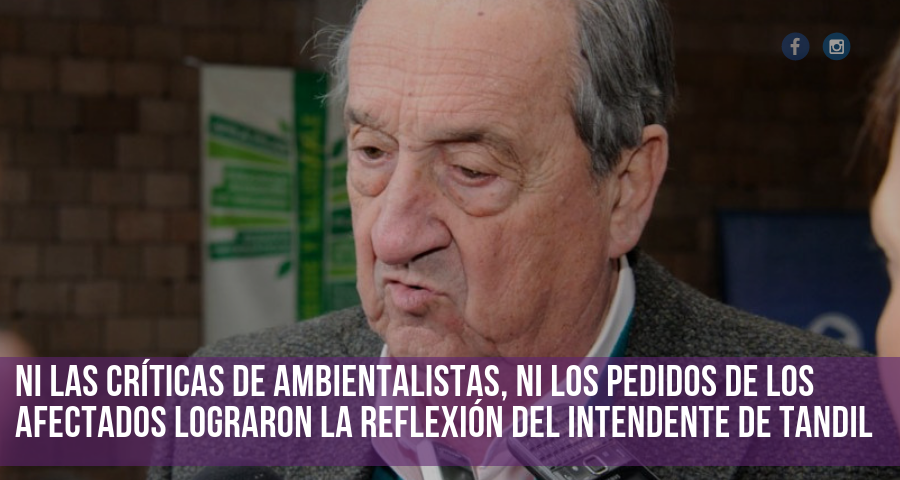 Lunghi está decidido a hacer el Tandil Brilla y protectores de animales marcharán hasta su casa