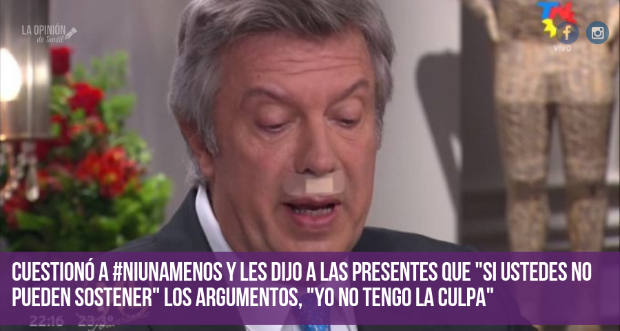 VIDEO: El comentario de D’Alessandro que ofendió a todas las mujeres de la mesa de Mirtha