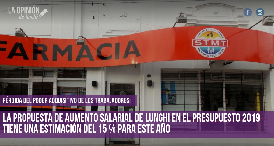 Sindicato de Municipales oficializó un pedido de aumento salarial de 36 % para 2019