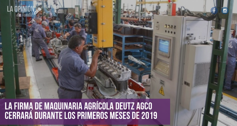 Deutz cierra sus fábricas de motores y tractores en Argentina: 190 despidos