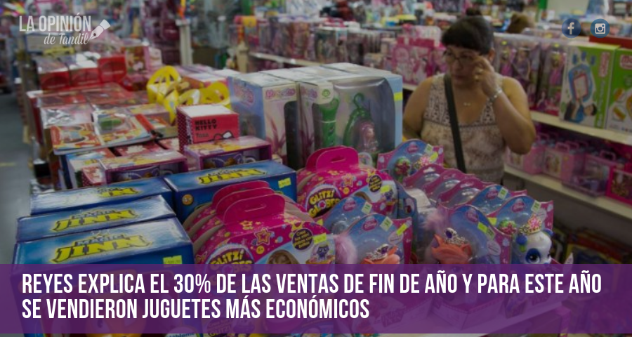 Reyes austeros: la venta de juguetes cayó 13,5% interanual