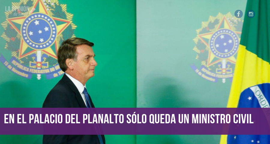 Los militares toman el control del gobierno de Bolsonaro