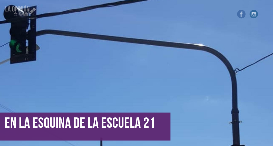 Este martes estará operativo el nuevo semáforo de Ameghino y Quintana
