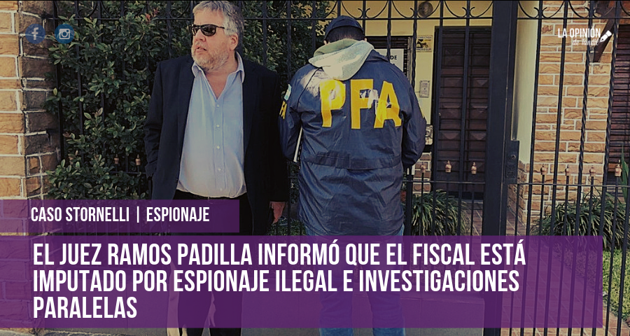 Carlos Stornelli suma acusaciones y se agiganta el escándalo por espionaje y extorsión.