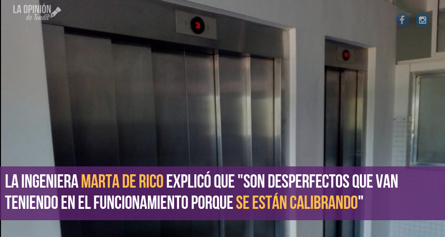 Por tercera vez en 10 días se trabó el ascensor nuevo del hospital con gente adentro