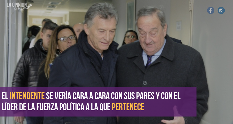 Lunghi fue invitado a una reunión de intendentes de Cambiemos con Macri