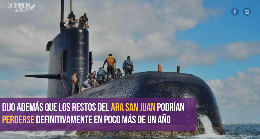 Un perito denunció que el ARA San Juan naufragó por el ataque de un misil