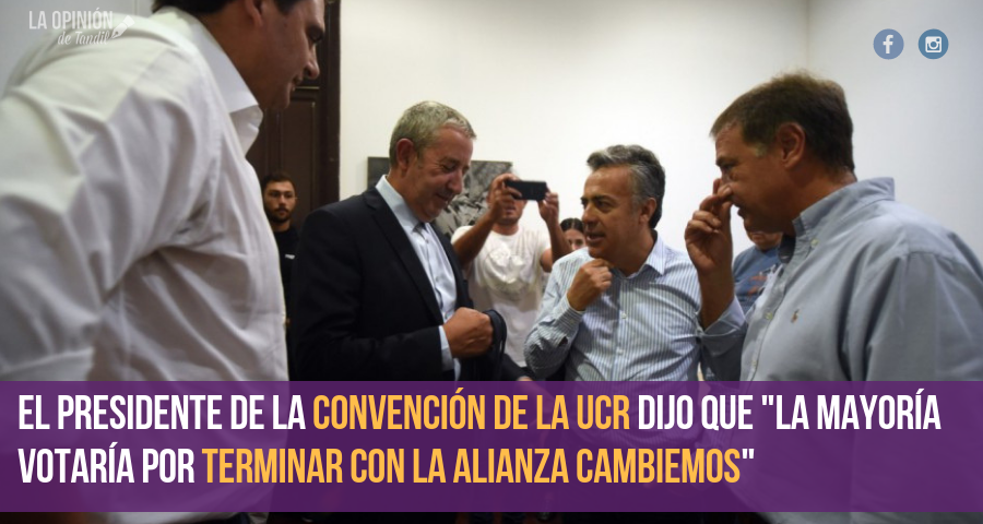 En el radicalismo ya admiten que es una posibilidad la ruptura de Cambiemos