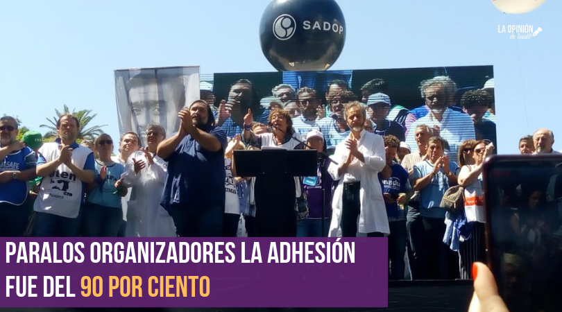 Terminó el segundo día del paro docente