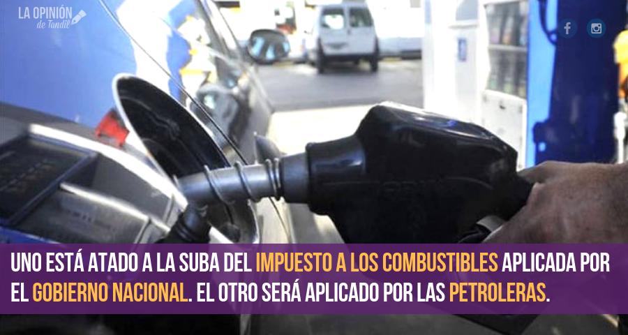 Combustibles: Se viene un doble aumento en abril