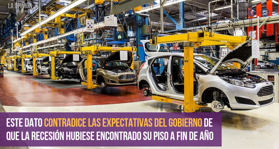 La producción automotriz cayó un 41,1% en marzo