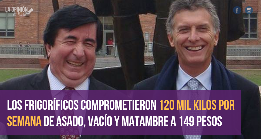 La oferta de carne a precios congelados es un 0,3% de la producción nacional