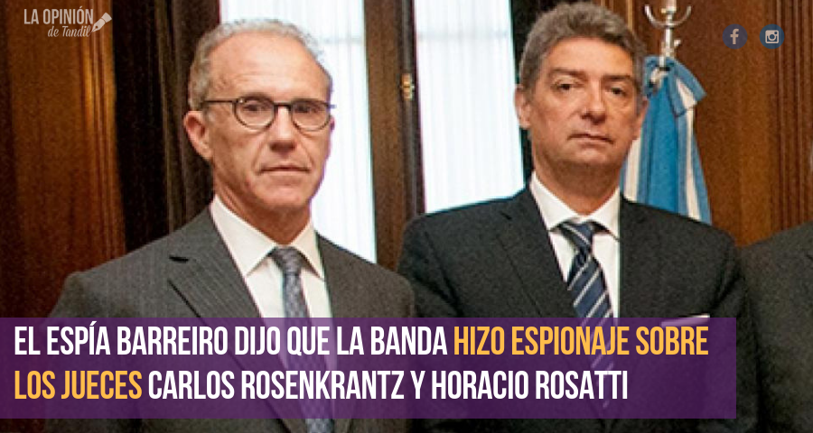 Dos ministros de la Corte Suprema también fueron víctimas del espionaje del grupo de D’Alessio