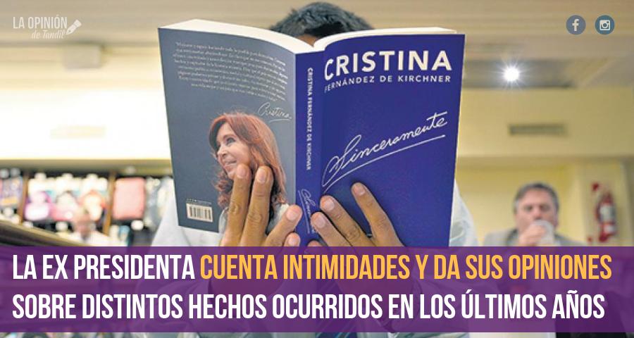 Salió a la venta el libro de Cristina Kirchner, que se agotó en horas