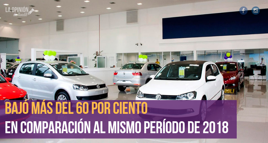 Cayó fuertemente la venta de autos 0Km en Tandil