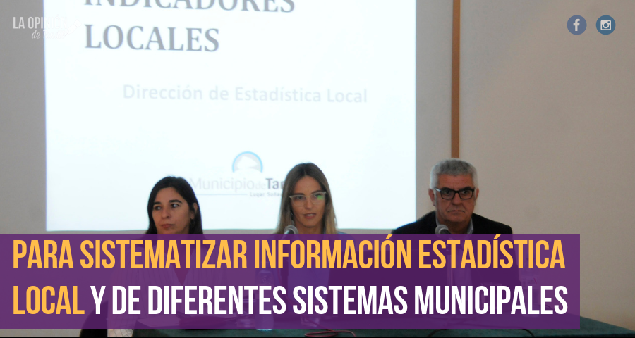 Presentaron oficialmente la Plataforma de Indicadores Locales