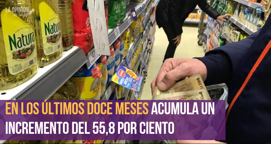 La inflación de abril fue del 3,4 por ciento