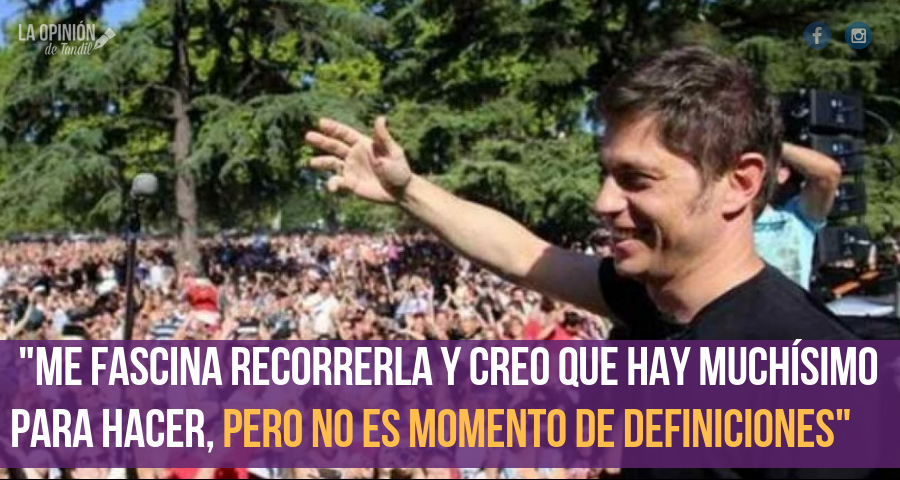 Kicillof: «Me gustaría ser candidato en la Provincia de Buenos Aires»